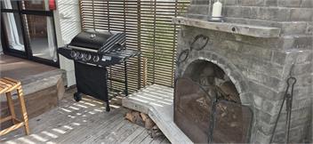 Village Bach with Large Covered Deck -
