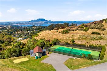 Apartment with lake, mountain & rural views. -