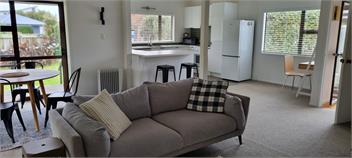 Village Bach with Large Covered Deck -