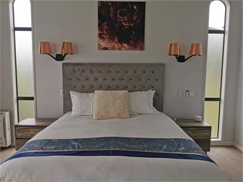 Luxury accommodation with spectacular Harbour view - Dunedin 
