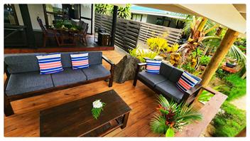 Sunset Palms Rarotonga - Beach House - 