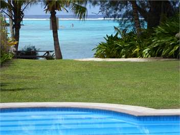 Taakoka Muri Beach Villa - Beachfront, Pool, Kayaks! - rarotonga