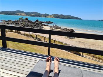 Beach Front House in Ohawini Bay, Northland / Oakura Bay - Northland