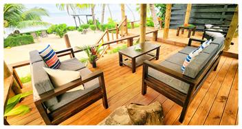 Sunset Palms Rarotonga - Beach House - 