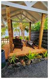 Sunset Palms Rarotonga - Beach House - 