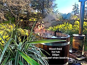 Fiery Peak Glampsite:Stargazing & hot tub. -