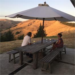 blackhouse at Wainui Beach - Gisborne
