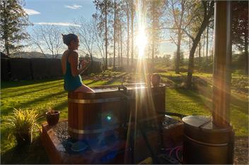 Fiery Peak Glampsite:Stargazing & hot tub. - Geraldine
