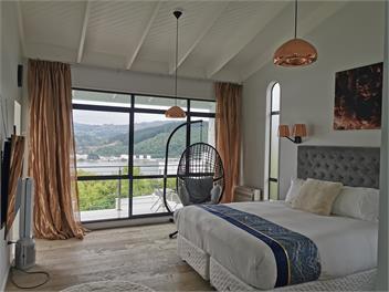 Luxury accommodation with spectacular Harbour view - Dunedin 