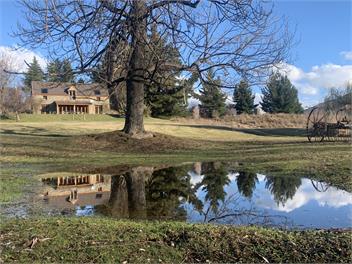 Stone House beside Coronet Peak -