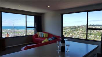 Stunning Ocean Horizon Views with Conservatory & Spa - Dunedin