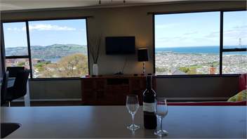 Stunning Ocean Horizon Views with Conservatory & Spa - Dunedin